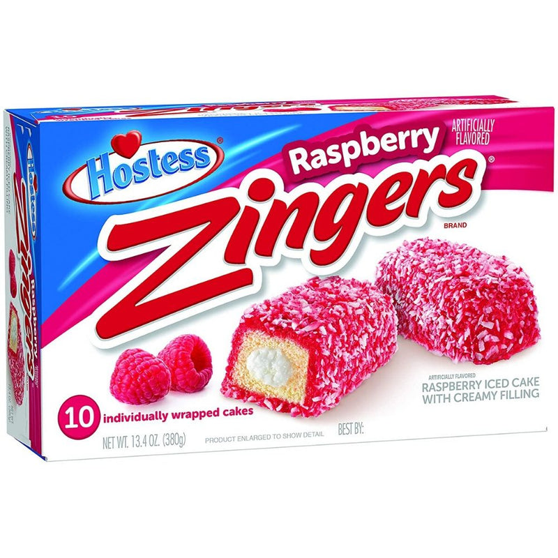 Hostess Raspberry Zingers-10 CT