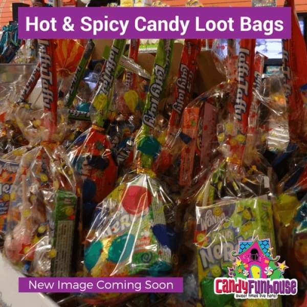 Hot & Spicy Candy Loot Bags Candy Funhouse - Loot Bag Loot Bags Sour