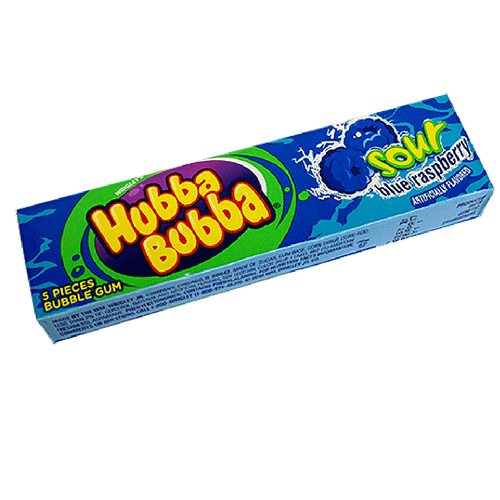 Hubba Bubba Sour Blue Raspberry Bubble Gum - Hubba Bubba Sour Blue Raspberry Bubble Gum - Bubble Gum