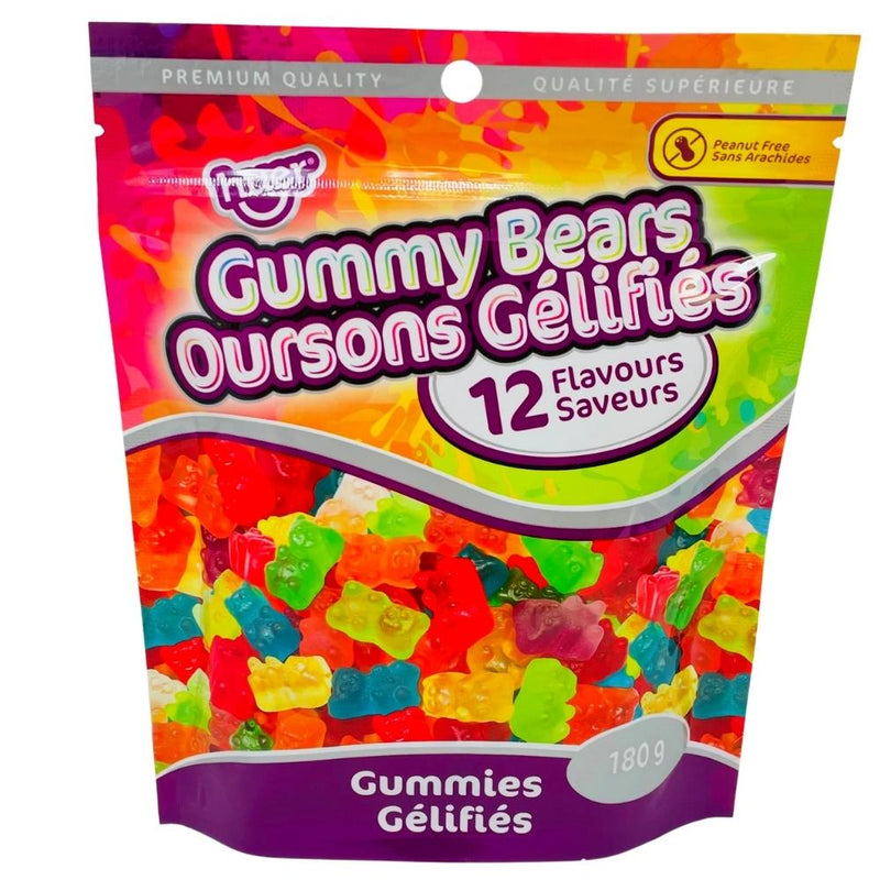 Huer 12 Flavour Gummy Bears - 180g