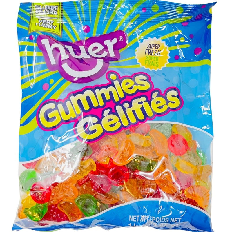 Huer Assorted Gummy Candy Fruits 1kg Bulk Candy