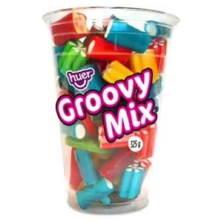Huer Groovy Mix Gummy Candy - 325g