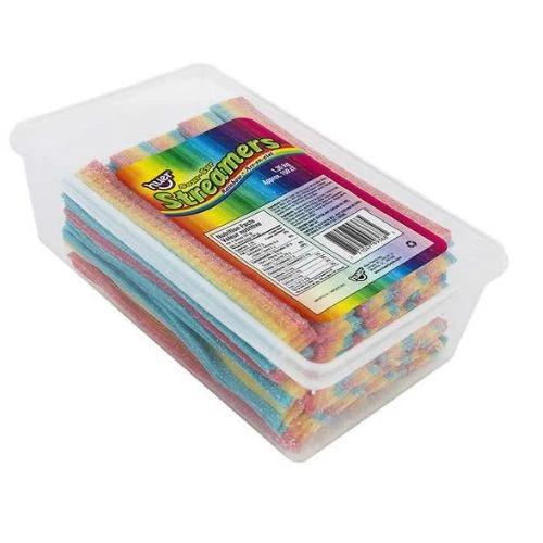 Huer Sour Streamers Rainbow-Sour Licorice Candy
