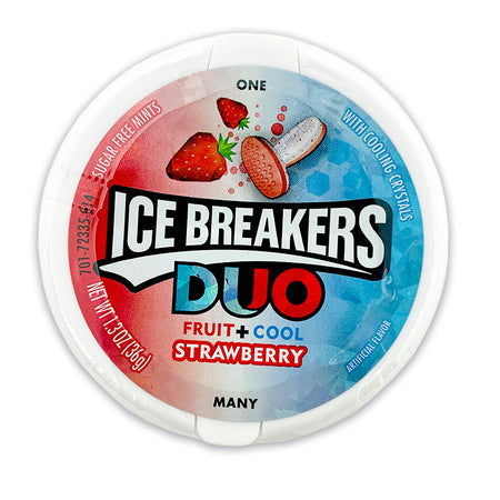 Ice Breakers Mints Duos Strawberry - 1.3oz