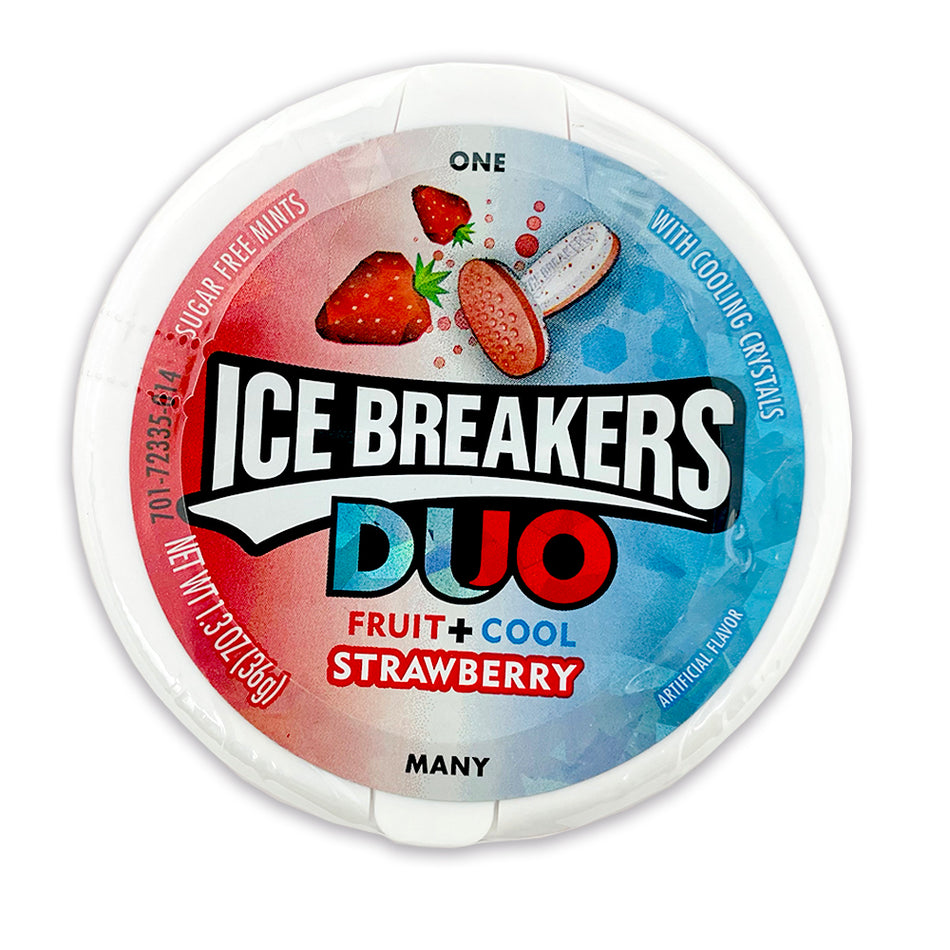 Ice Breakers Mints Duos Strawberry - 1.3oz