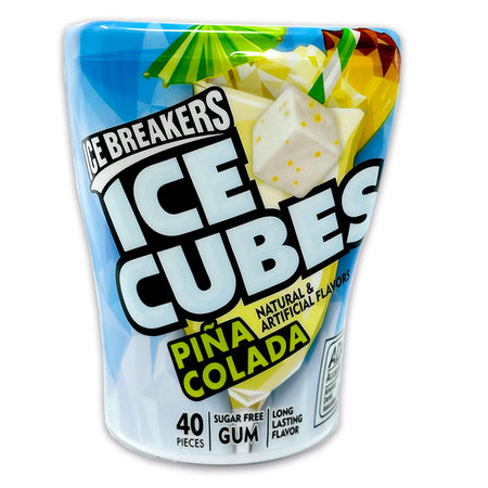 Ice Breakers Cubes Gum Bottles Pina Colada