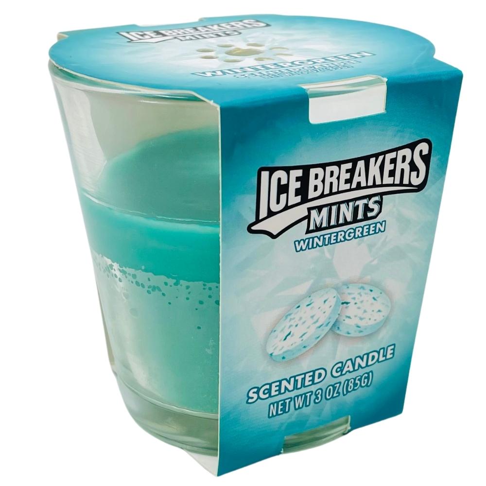Ice Breakers Wintergreen Scented Candle Candy Funhouse CA