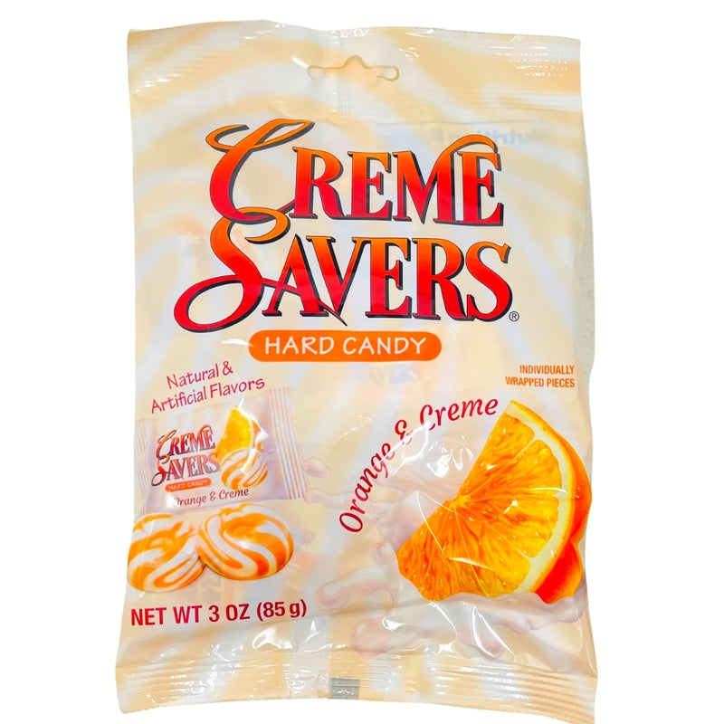 Creme Savers Orange and Creme 
