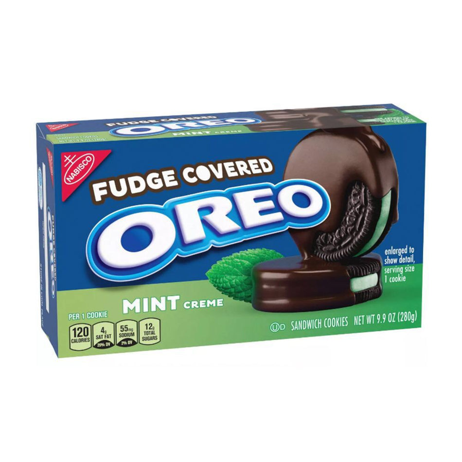 Oreo Fudge Covered Mint Creme