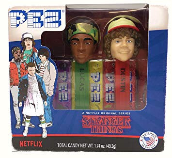 Pez Stranger Things Lucas and Dustin Twin Pack
