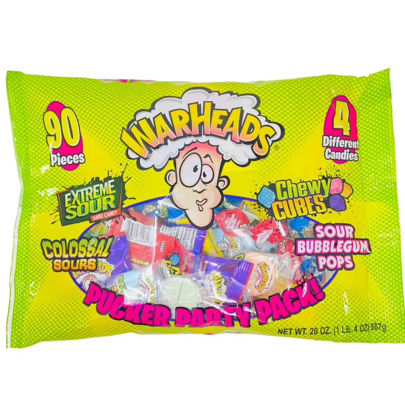 Warheads Halloween Pucker Party Pack 20oz