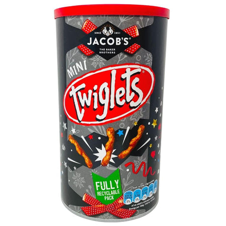 Jacob's Mini Twiglets Caddy - 260g - British Snacks