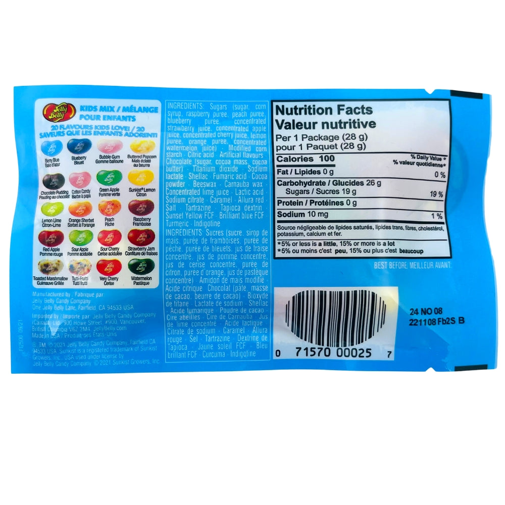 Jelly Belly Kids Mix Easter - Nutrition Facts - Jelly Belly - Jelly Beans - Retro Candy