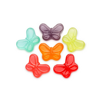 Albanese Mini Butterflies Gummi Candy Bulk fat free nut free dairy free gluten free kosher
