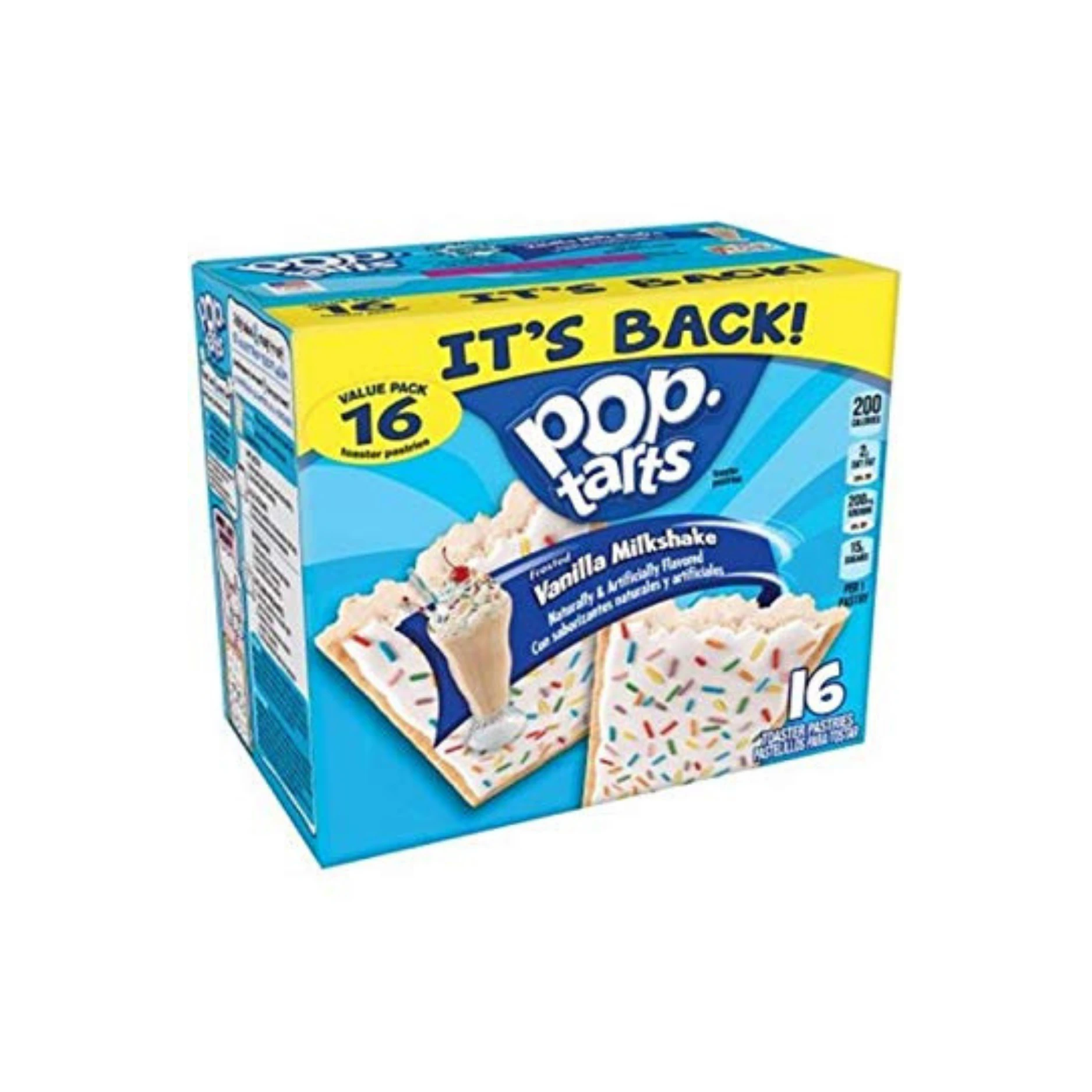 Pop Tarts Vanilla Milkshake Value Pack