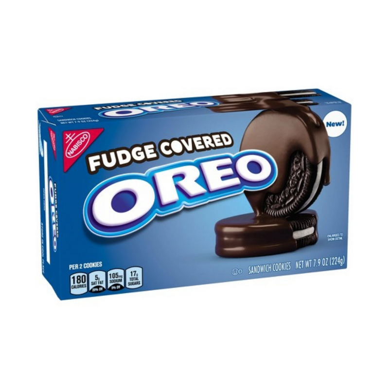 Oreo Fudge Covered Sandwich Cookies