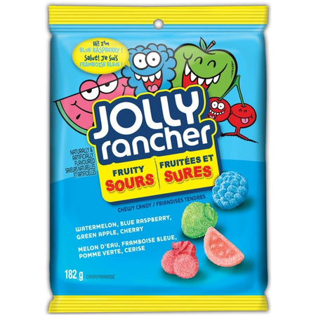 Jolly Rancher Fruity Sours - 182g - Sweet & Sour Candy from Jolly Rancher!