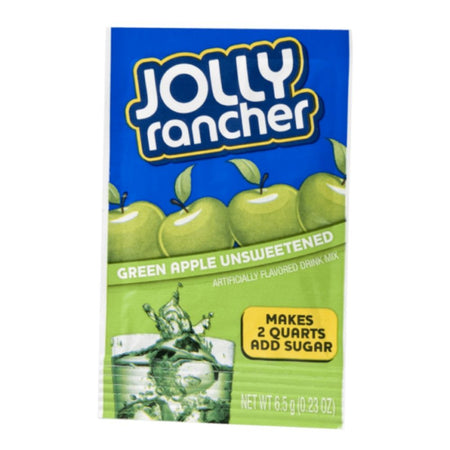 Jolly Rancher Green Apple Unsweetened Drink Mix