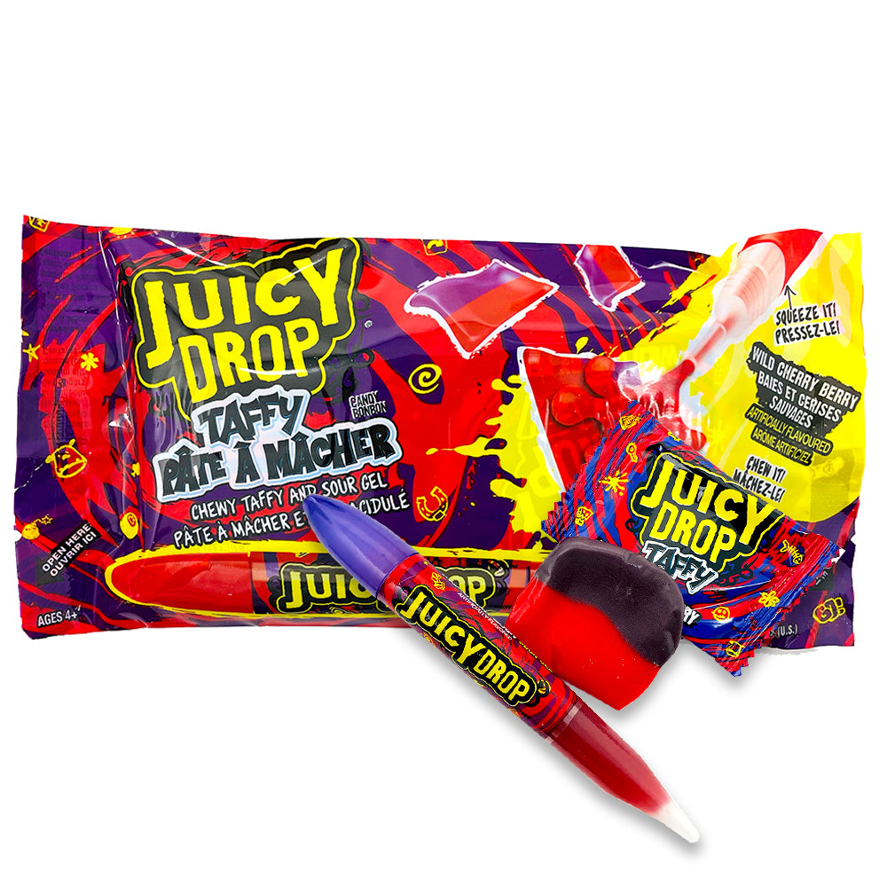 Juicy Drop Taffy Sweet & Sour Candy Candy Funhouse