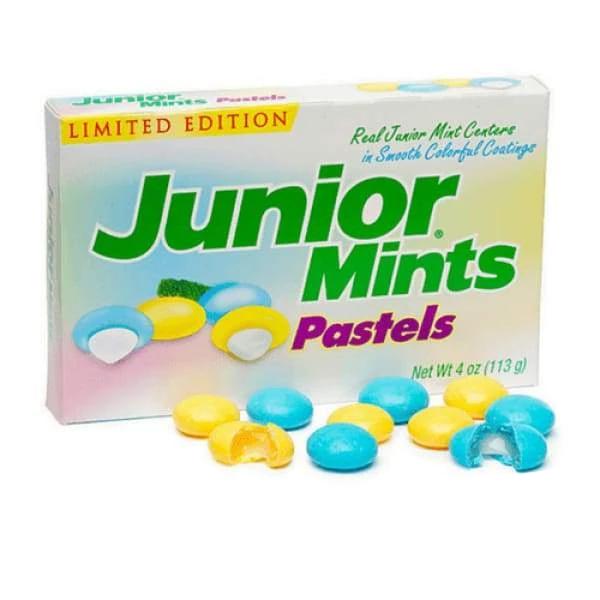 Junior Mints Pastels - Theatre Pack Tootsie Roll Industires 170g - 1940s Easter Era_1940s Gluten Free new item