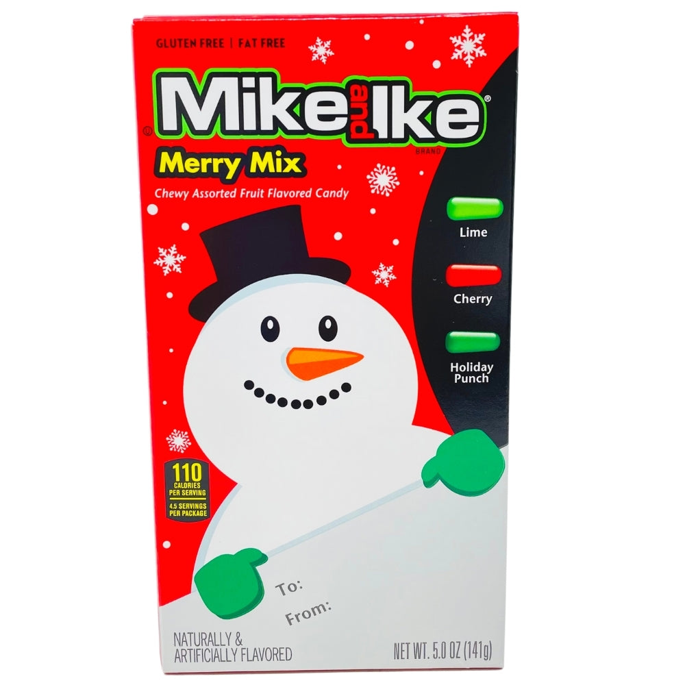 Christmas Mike and Ike Merry Mix Theater Pack