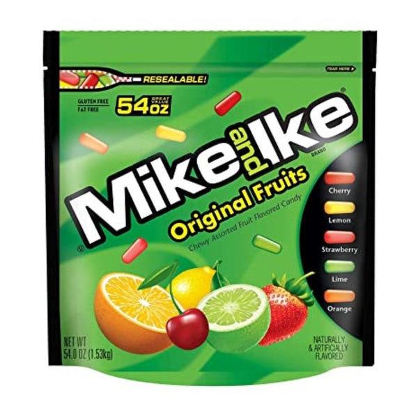 Mike and Ike Original Fruits Pantry Size - 54oz