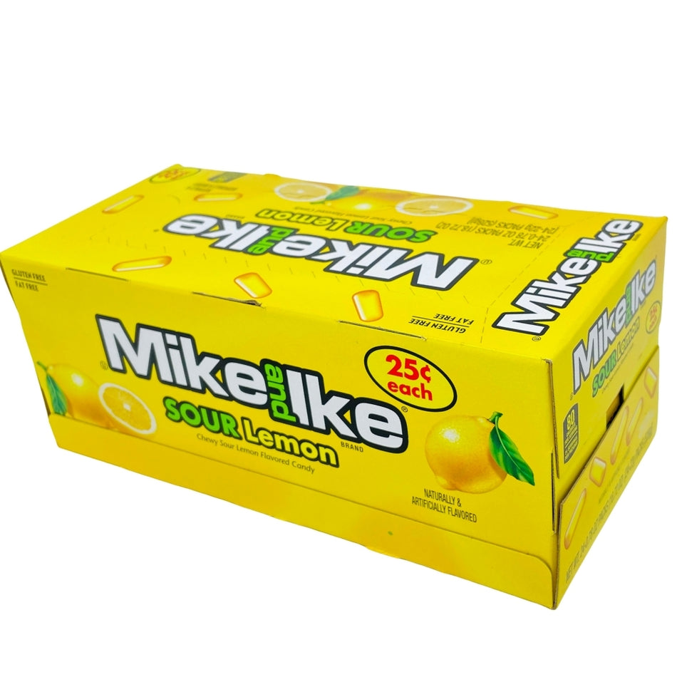 Mike and Ike Sour Lemon - 24ct