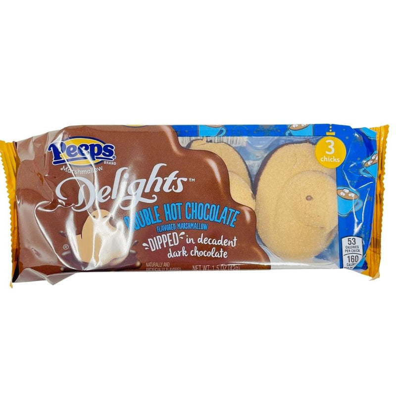 Peeps Delights Chicks in Dark Chocolate - 1.5oz