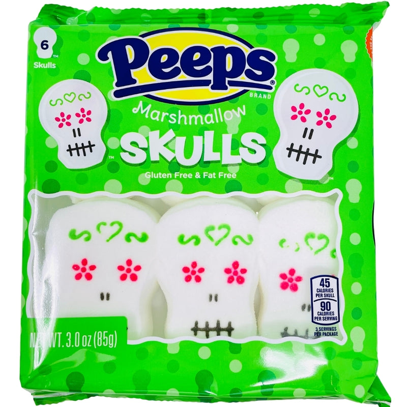 Peeps Marshmallow Skulls 3oz