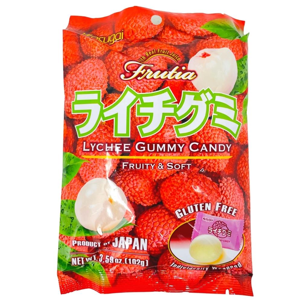 Kasugai Lychee Gummies 3.59oz Candy Funhouse Candy Funhouse CA