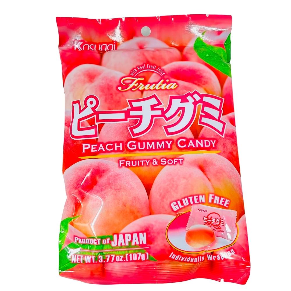 Kasugai Peach Gummies - 3.77oz | Candy Funhhouse – Candy Funhouse CA