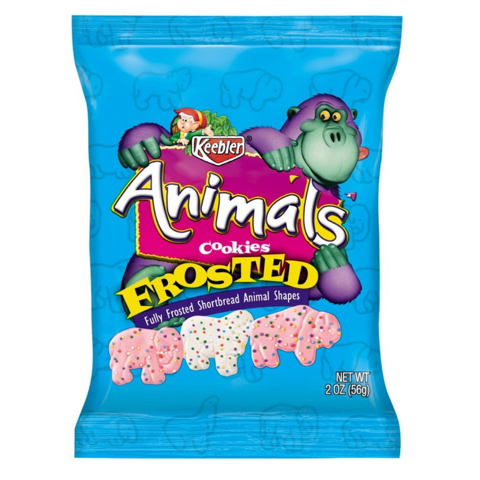 Keebler Animals Cookies Frosted