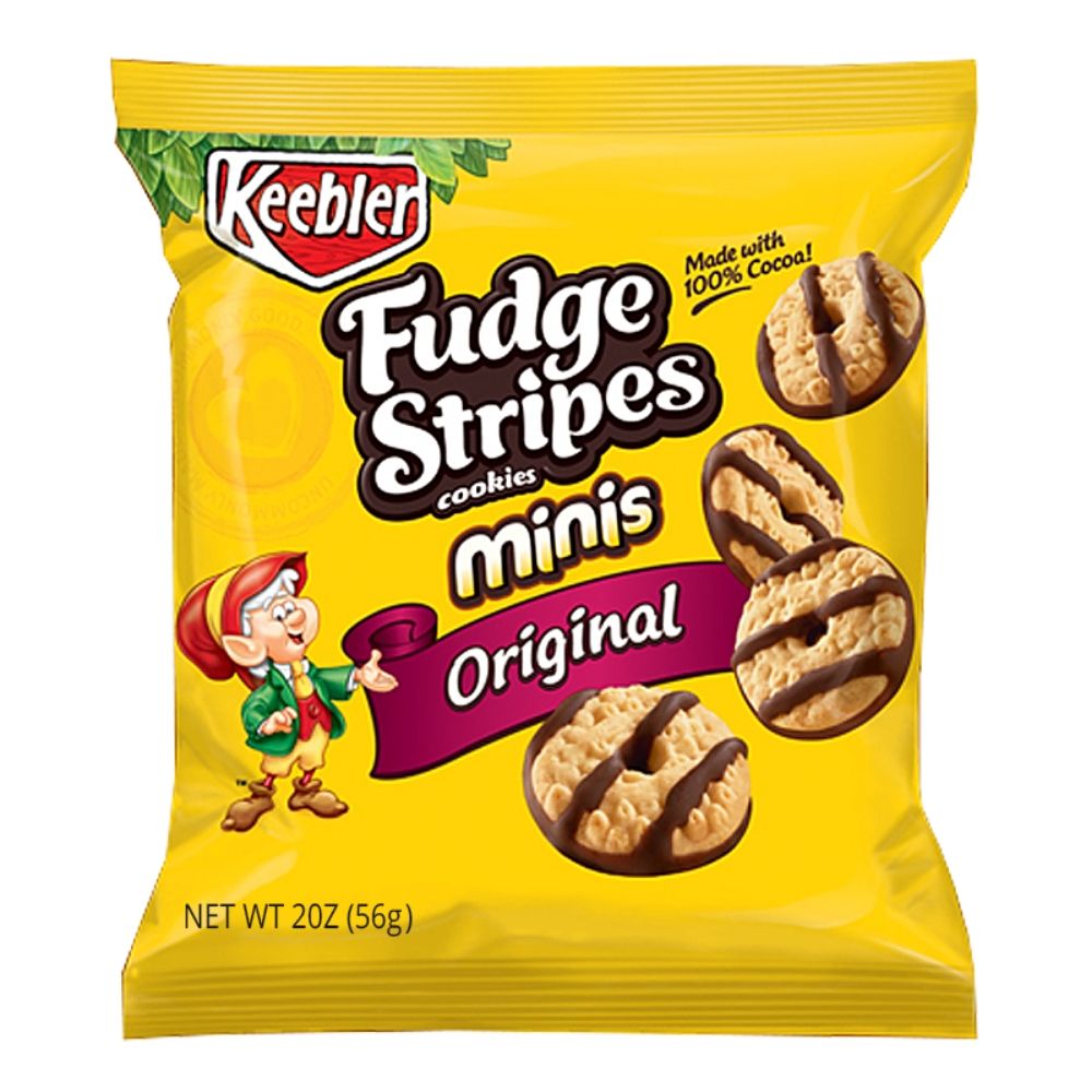Keebler Fudge Stripes Cookies Minis Original-56 g