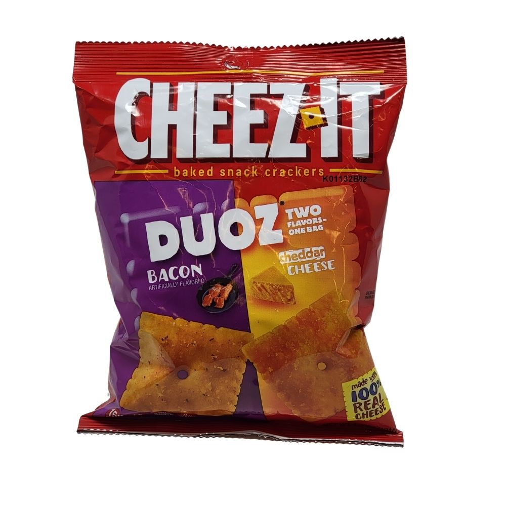 Cheez-it Duoz Bacon & Cheddar Cheese - 4.3oz Candy Funhouse