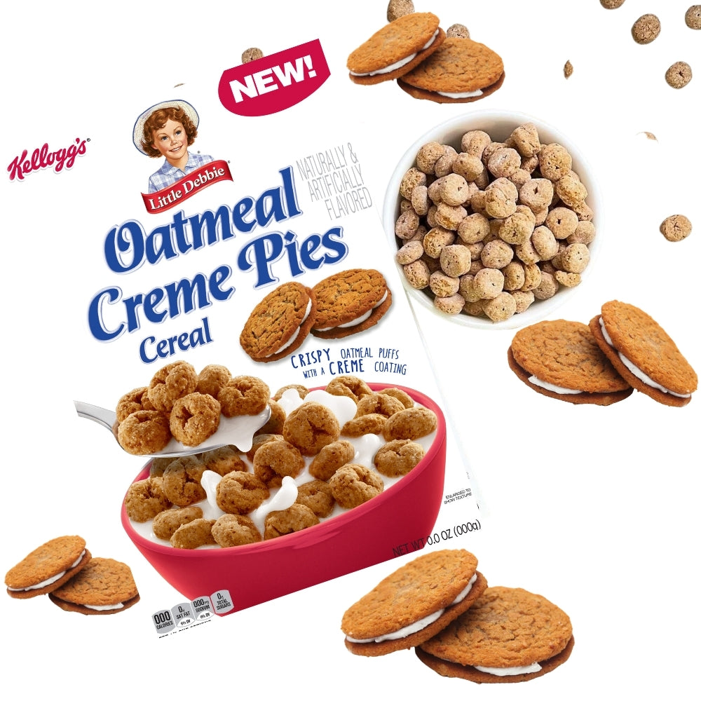 Little Debbies Oatmeal Creme Pies Cereal - 411g