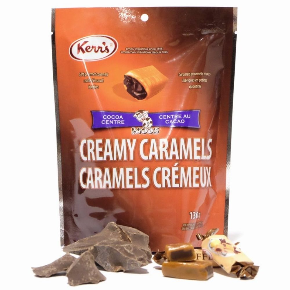 Kerr's Creamy Caramels Cocoa Centre 130 g Candy Funhouse Online Candy Shop