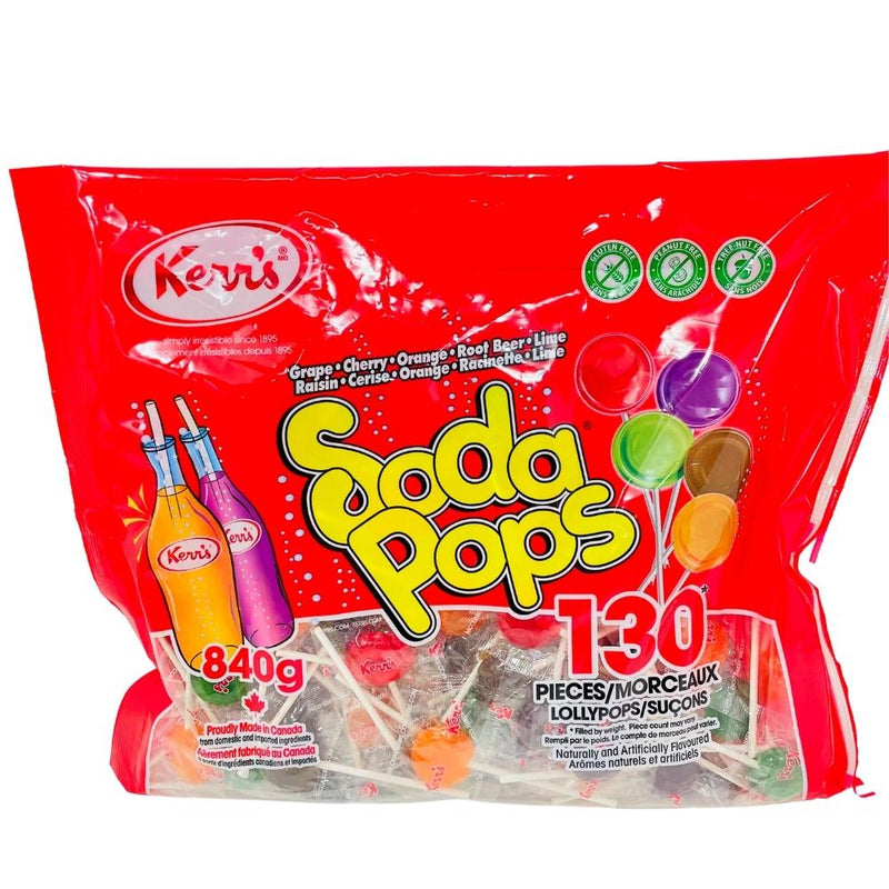 Kerr's Soda Pops 130ct - 840g | Candy Funhouse