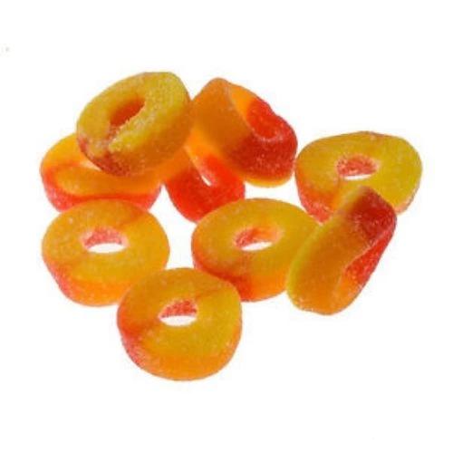 Kervan Peach Rings Gummy Candy-Halal
