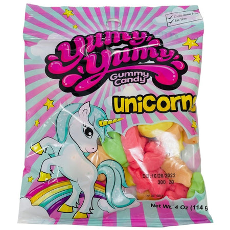 Kervan USA Yumy Yumy Gummy Candy Unicorns 114 g Candy Funhouse Online Candy Shop Halal Candy