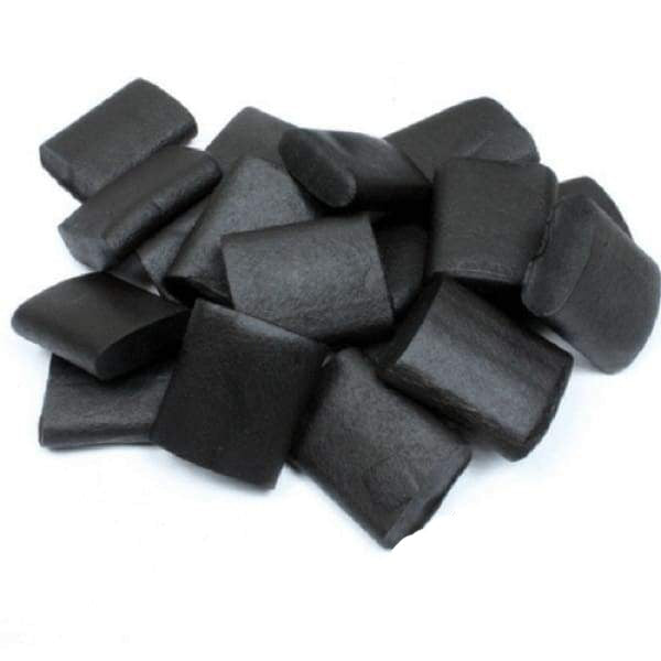 K&H Jujubes Liquorice Kraepelien & Holm 1.2kg - 1900s Bulk Colour_Black Era_1900s Gelatin Free