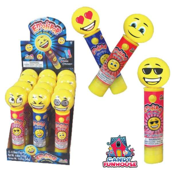 Kidsmania Emoji Pop Kidsmainia 0.045kg - 2000s Era_2000s Kidsmania lollipop Lollipops