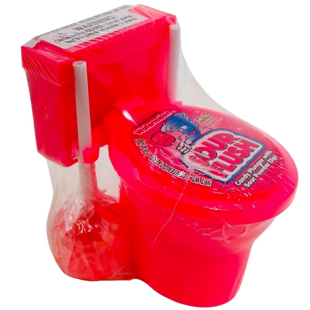 Sour Flush Candy Plunger with Sour Powder DipSour Flush Candy Plunger with Sour Powder Dip