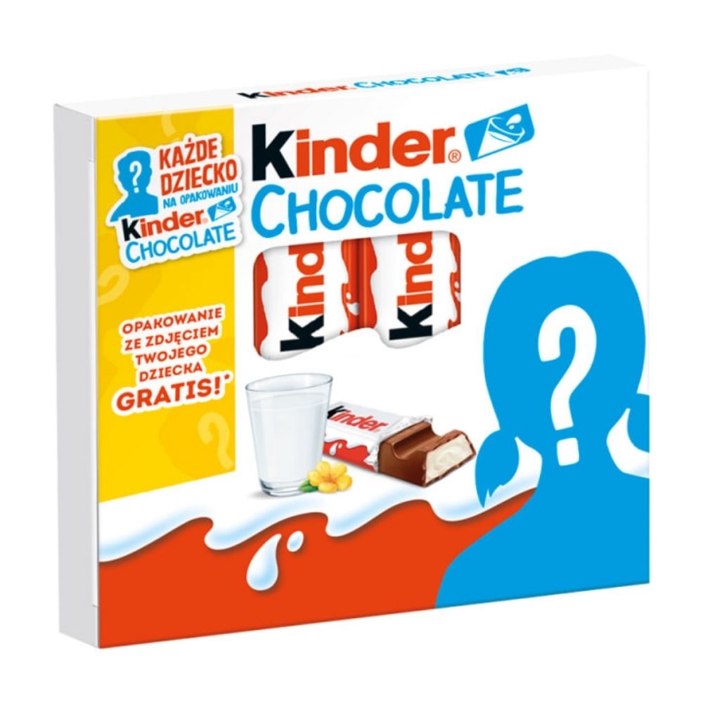 Kinder Chocolate 4 Bar 50g