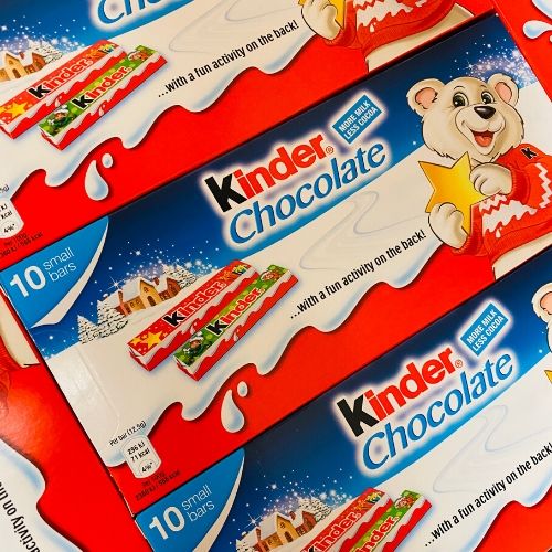 Kinder Chocolate Bars-10 Pack