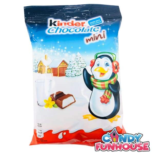 Kinder Happy Bag Chocolate Ferrero 120g - British Christmas Candy Colour_Assorted New Candy Origin_British - Kinder - Kinder Chocolate - Kinder Chocolate Mini - Christmas Candy - Christmas Chocolate - Christmas Treats