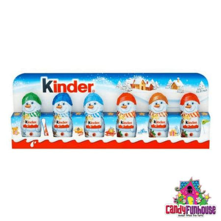 Kinder Mini Santa 6pk - UK Ferrero 120g - Christmas Candy