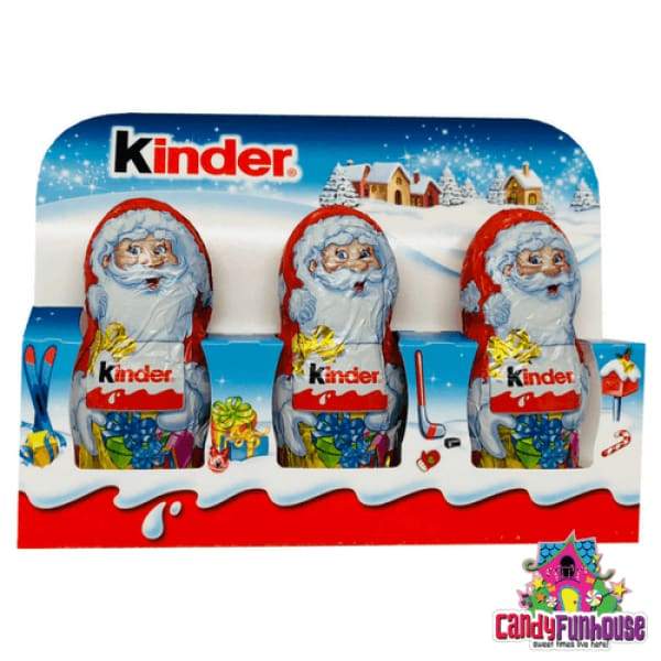 Kinder Mini Santa Figures - UK Ferrero 80g - Christmas Candy