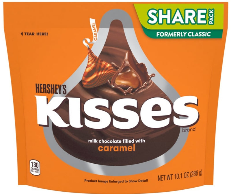 Hershey's Caramel Kisses - 10.1oz