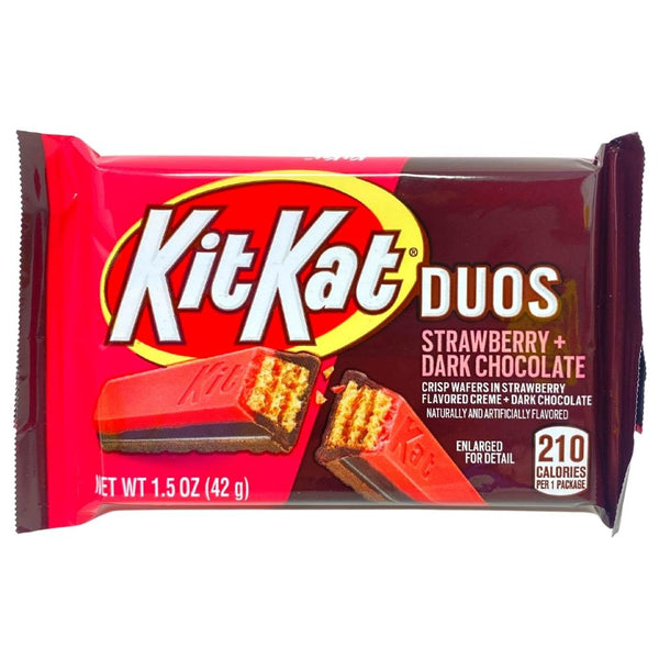 Kit Kat Duos Strawberry and Dark Chocolate - 1.5oz