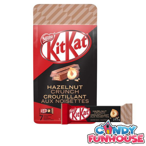 Nestle Kit Kat Hazelnut Crunch Wrapped Bars